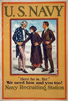 US Navy - Here he is, sir - We need him and you too! Navy Re US Navy - Here he is, sir - We need him and you too! Navy Re