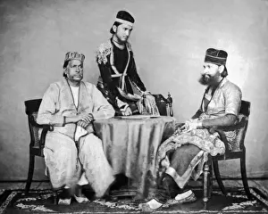 Islam Prints: Three Nawabs, India