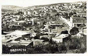 Images Dated 6th October 2020: Nazareth, Israel - Panoramic view