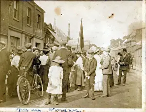 Near the Railway Station (London South Western Railway)