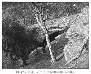 Ned Kellys cave in the Strathbogie Ranges