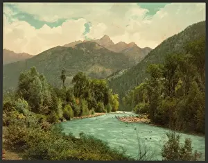 Needle Mountains from Animas Canyon, Colorado