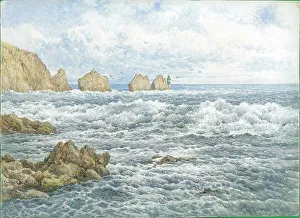 Alum Gallery: The Needles and Alum Bay Isle of Wight Landscape