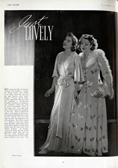 Brocade Prints: Negligees and wrappers from Jenners Edinburgh