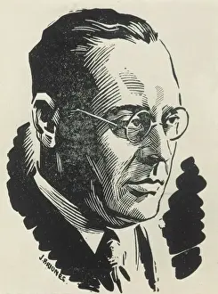 Lopez Prints: NEGRIN LOPEZ, Juan (1892-1956). Spanish politician