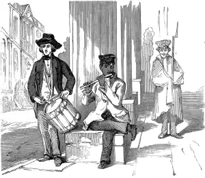 Images Dated 5th November 2004: The Negro Reveille, Charlestown, 1856