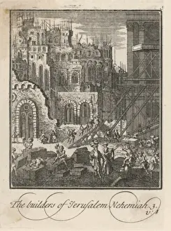 Nehemiahrebuilds Jerusal