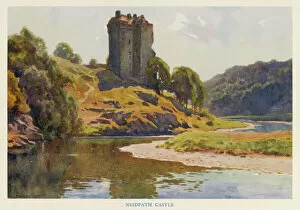 Scot Land Collection: Neidpath Castle C20
