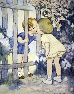 Images Dated 28th January 2008: A Neighbourly Kiss