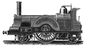 Neilson Prints: Neilsons express locomotive, 1862