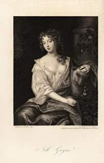 Mrs Anna Jameson Prints: Nell Gwyn, Restoration actress, 1650-1687