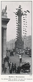 Celebrations Collection: The Nelson centenary celebrations in Dublin 1905