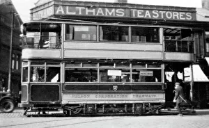 Nelson Corporation tram, possibly 1920s