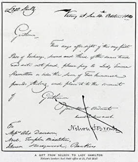 Paid Prints: Nelson letter to Bankers