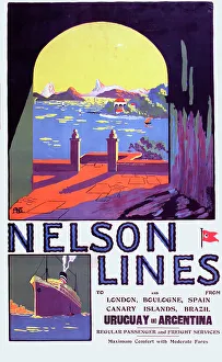 Freight Prints: Nelson Lines To Uruguay and Argentina