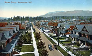 Columbia Prints: Nelson Street, Vancouver, British Columbia, Canada