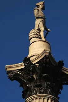 Images Dated 27th March 2008: Nelsons Column (1840-1843). Trafalgar Square. London