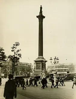 Nelsons Column, Trafalgar Square, London