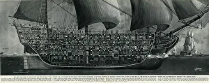 Storage Collection: Nelsons flagship HMS Victory by G. H. Davis
