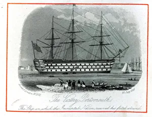 Nelsons Flagship The Victory, Portsmouth