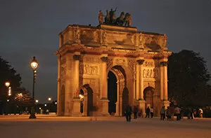 Neoclassic Collection: Neoclassical Art. Arch of Victory of The Carrousel (Arc the