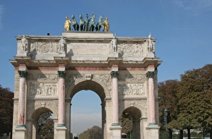 Images Dated 23rd September 2005: Neoclassical Art. Arch of Victory of The Carrousel (Arc the