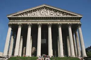 Images Dated 23rd September 2005: Neoclassical Art. Church of Madeleine (L Esglese Madeleine)