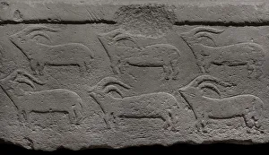Temples Prints: Neolithic Period. Temple Period (3600 to 2500)