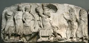 Nereid Monument. Classical period Lycia. Turkey. Arbinas