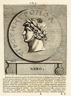 Gods And Heroes Prints: Nero, Roman Emperor