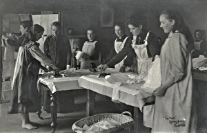Aprons Gallery: The Nest, Clapton - Ironing
