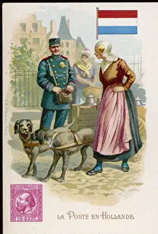 Rounds Prints: Netherlands Postman