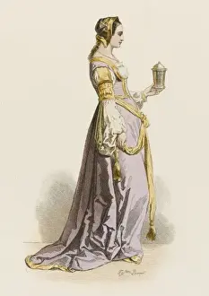 1509 Prints: Netherlands Woman C16