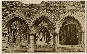Netley Prints: Netley Abbey - The Chapter House