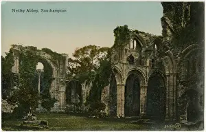 Netley Prints: Netley Abbey, near Southampton, Hampshire