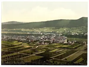 Neuenahr Bath (i. e. Bad Neuenahr), the Rhine, Germany