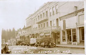 Nevada City, California, USA, National Hotel and Coffee Shop