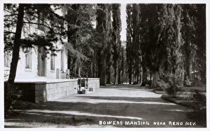 Bowers Collection: Nevada, USA - Bowers Mansion near Reno