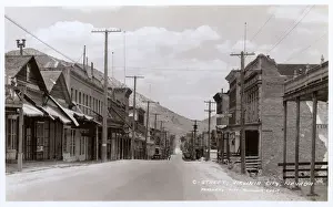 Nevada, USA - Virginia City - C-Street