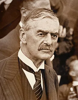 Agreement Prints: Neville Chamberlain, British Prime Minister