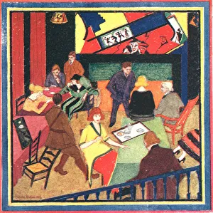 Wynne Prints: The Nevinson Room, Studio Club