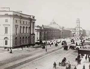Administration Prints: Nevsky Prospect St. Petersburg in Russia