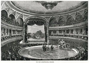 Images Dated 12th October 2018: New Amphitheatre in Holborn, London 1867