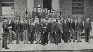 New army recruits, St Georges Barraacks, London