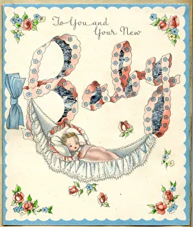 Lacy Gallery: New baby card, To You and Your New Baby