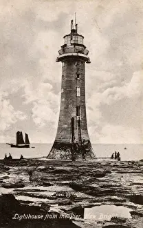New Brighton, Merseyside - The Lighthouse from the Pier