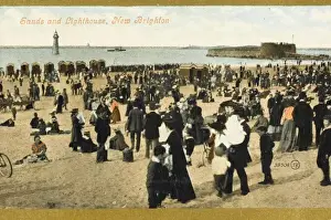 New Brighton - Sands and Lighthouse
