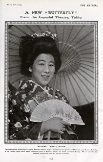Images Dated 26th September 2018: A New Butterfly - Madame Tamaki Miura