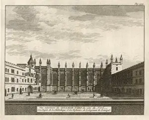 Quadrangle Prints: New College 1675