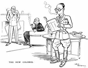 Commanding Collection: The New Colonel by H. M. Bateman